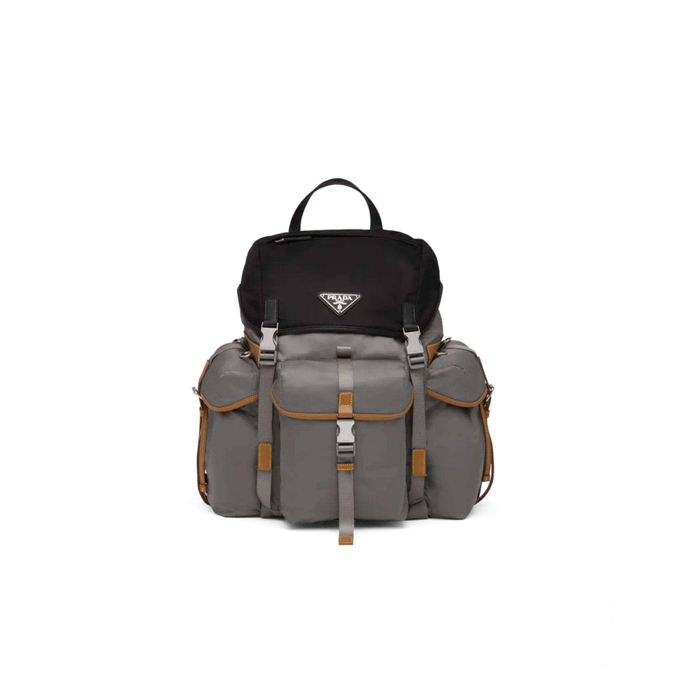 Pra*a backpacks canvas travel bag 2vz074 (43*37*17cm)